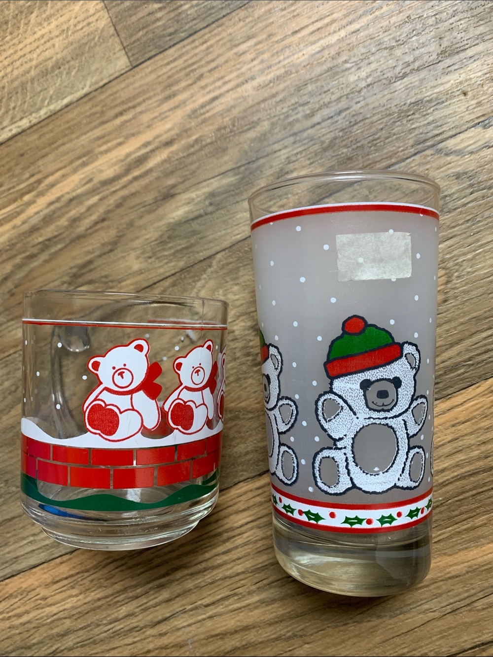 Vintage Christmas Bear Set